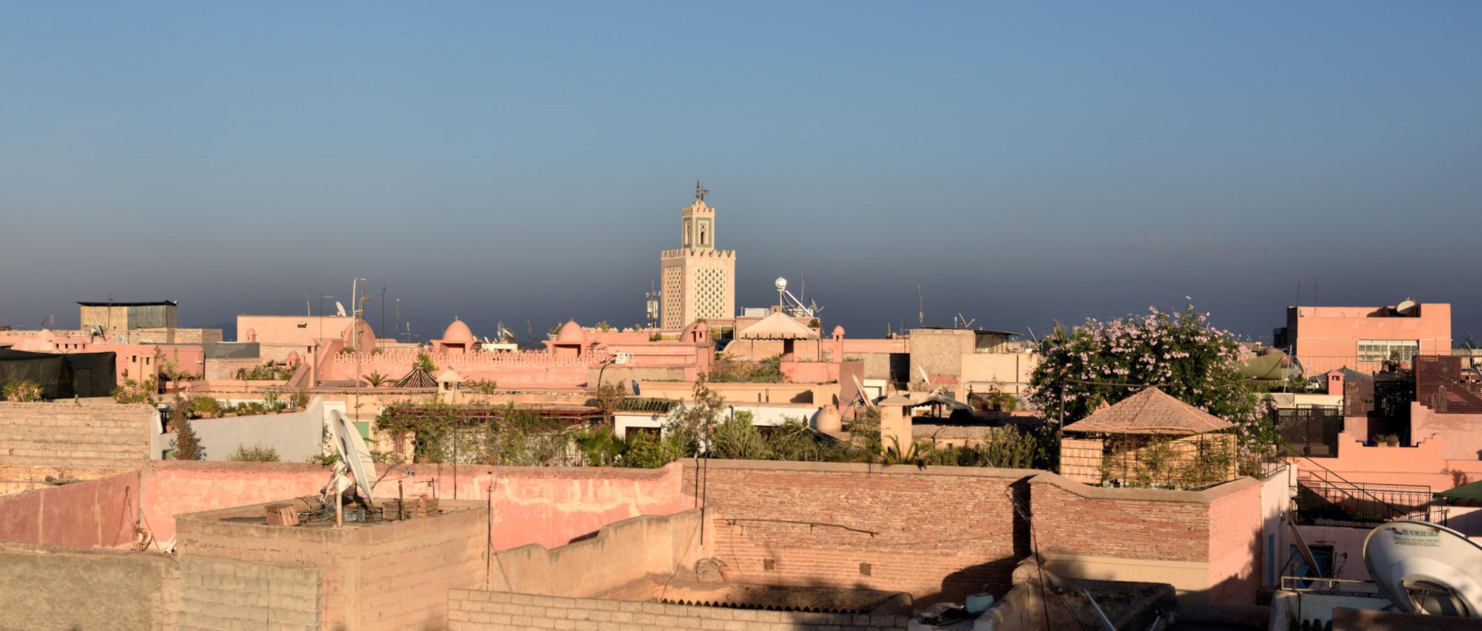 Riad Les Ammonites And Spa Marrakesh Eksteriør bilde
