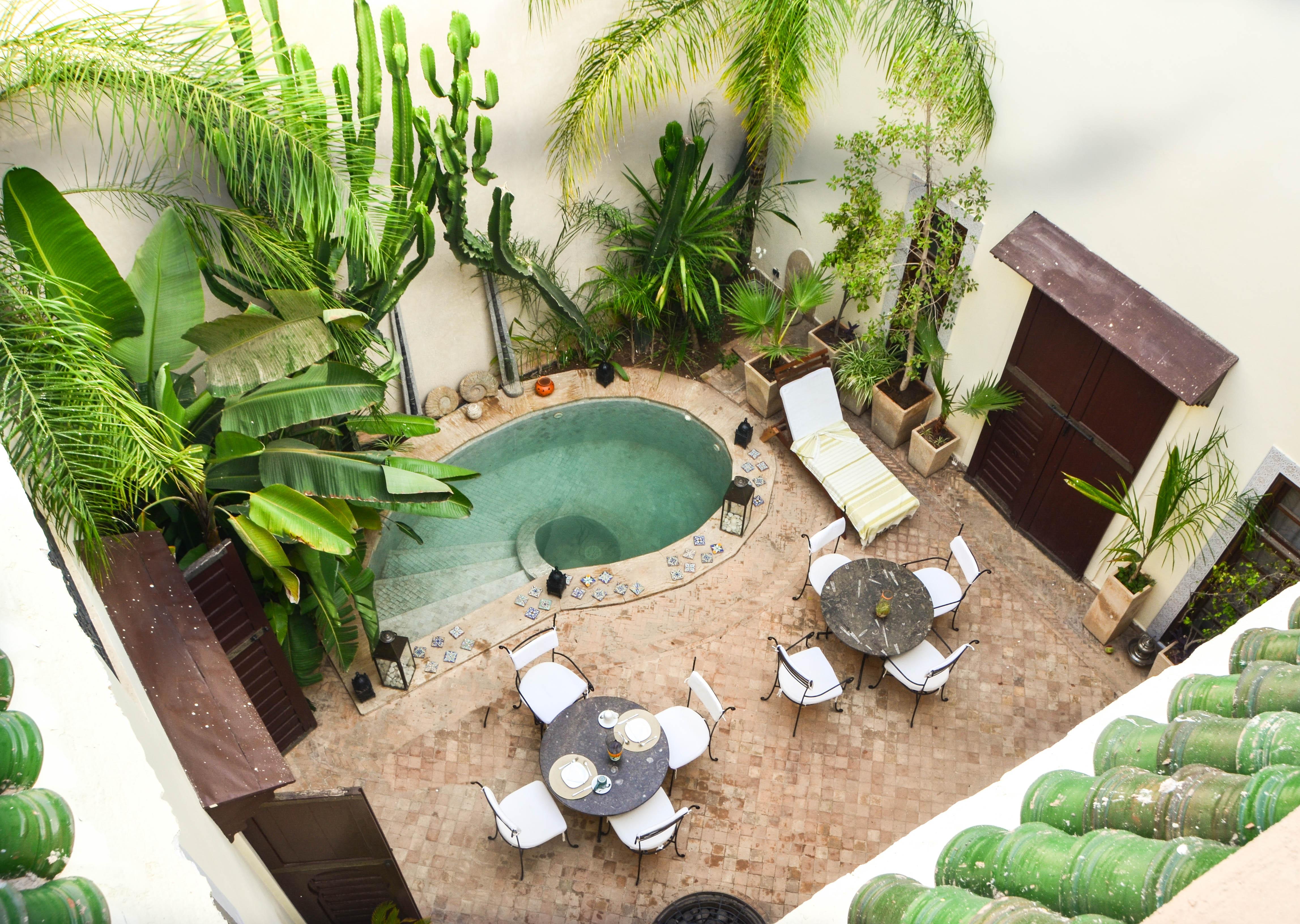 Riad Les Ammonites And Spa Marrakesh Eksteriør bilde