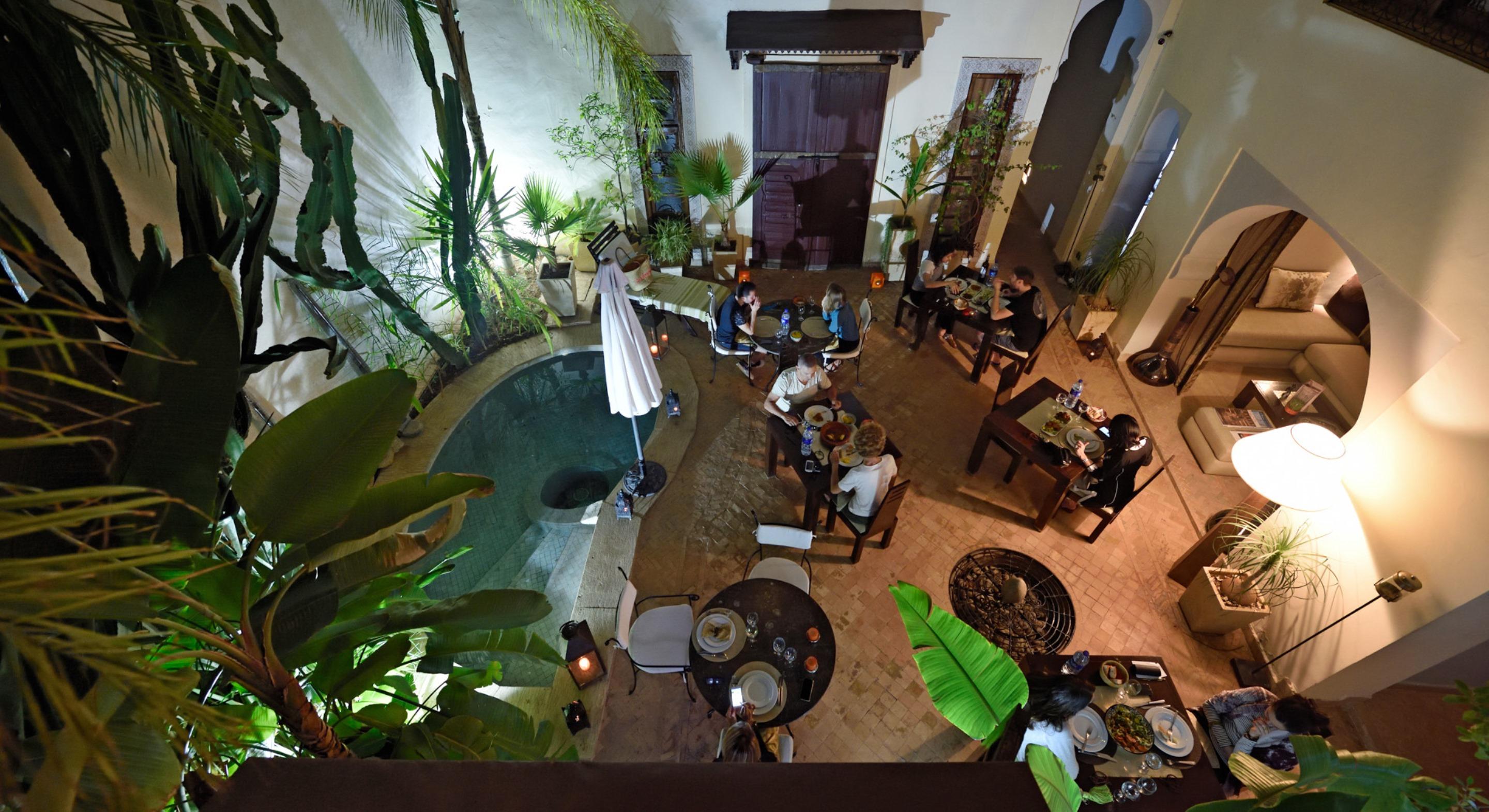 Riad Les Ammonites And Spa Marrakesh Eksteriør bilde