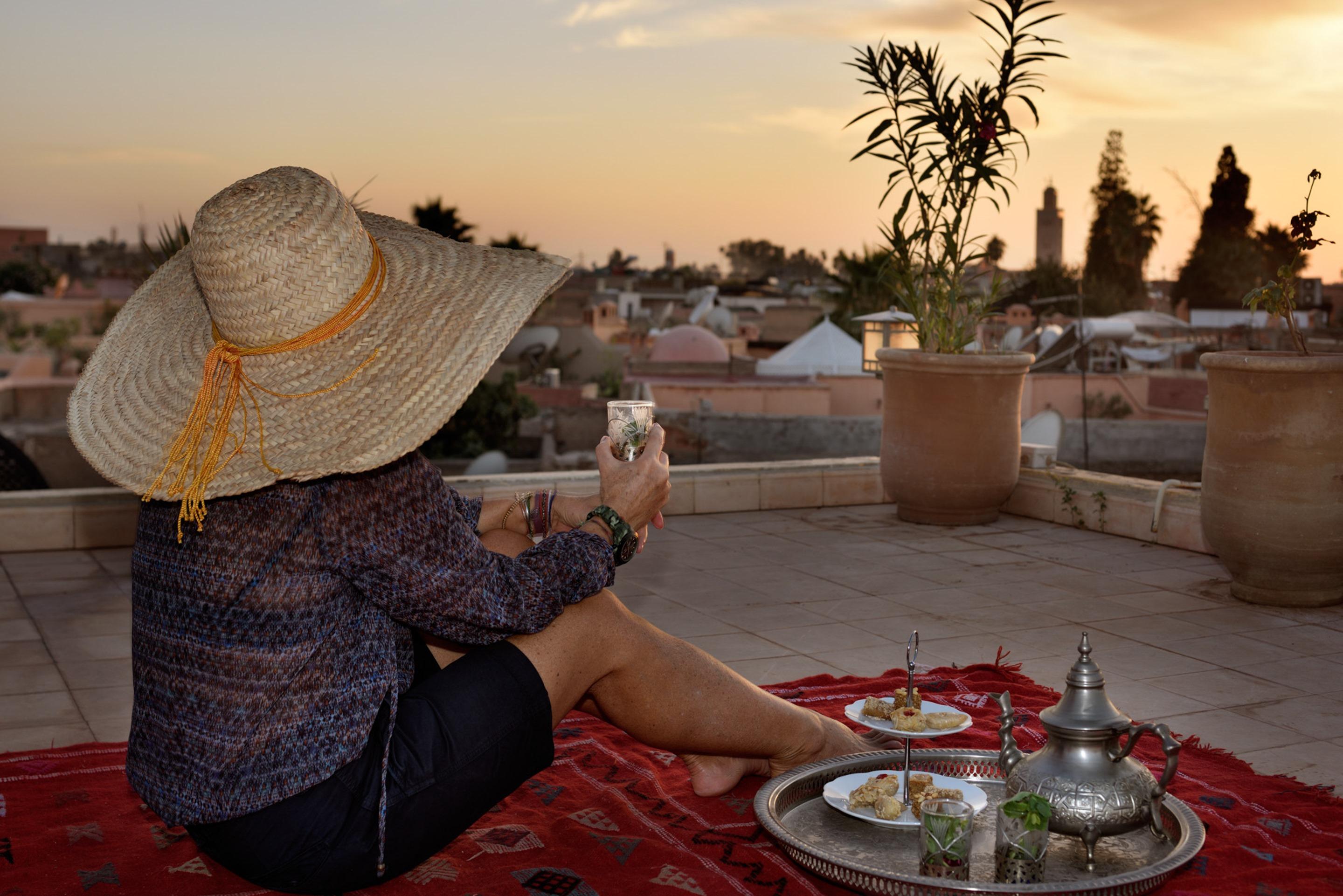 Riad Les Ammonites And Spa Marrakesh Eksteriør bilde