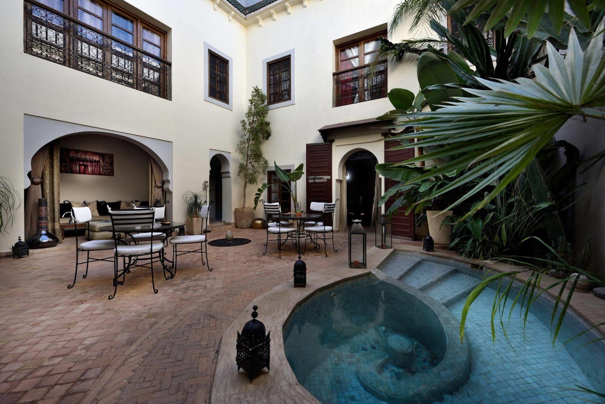 Riad Les Ammonites And Spa Marrakesh Eksteriør bilde