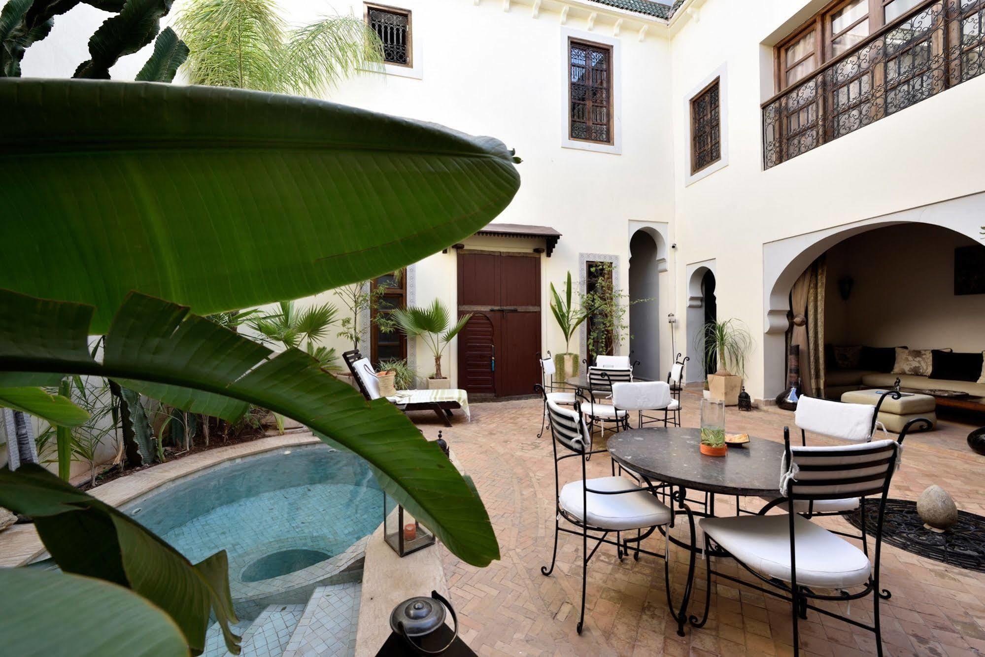 Riad Les Ammonites And Spa Marrakesh Eksteriør bilde