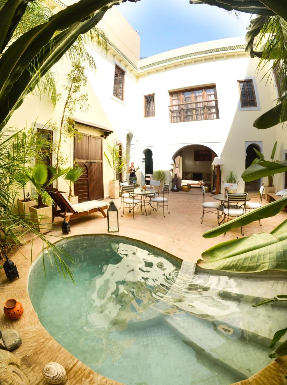 Riad Les Ammonites And Spa Marrakesh Eksteriør bilde